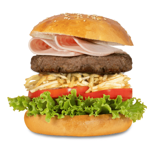 DOBLE CON JAMON