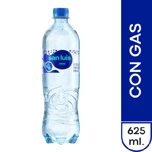 [ZB029] AGUA SAN LUIS 625ML - CON GAS 